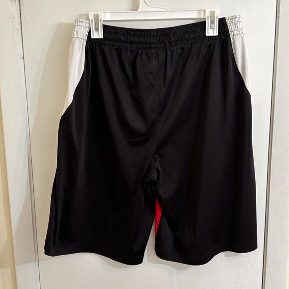 Men's And1 11" Basketball Shorts Medium Red - Picture 2 of 3